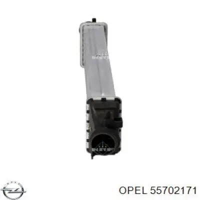 Радиатор интеркуллера Opel 55702171