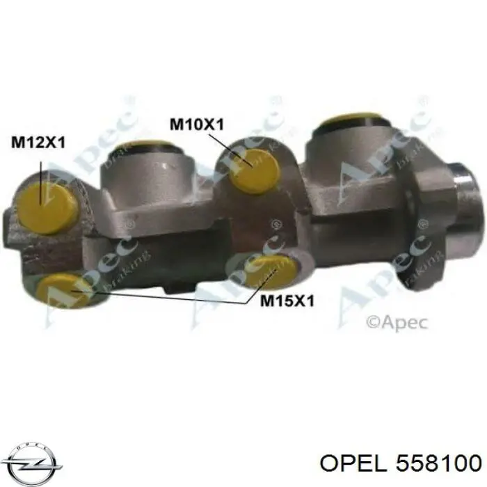 Главный тормозной цилиндр 558100 Opel