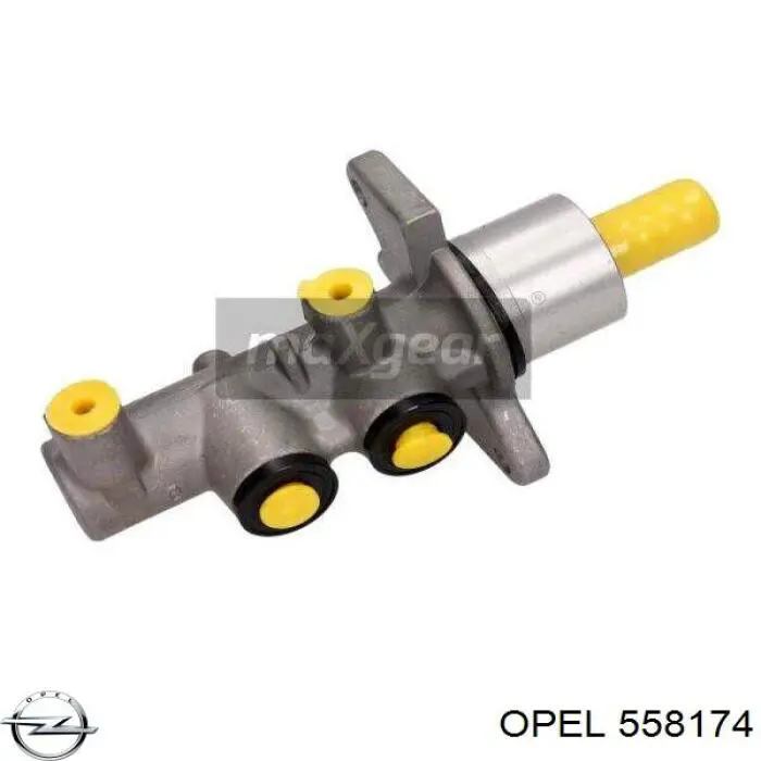 Цилиндр главный тормоза (гидротормозов) Opel 558174 цена, от 36.71 USD