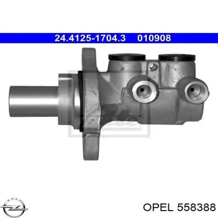 558388 Opel цилиндр тормозной главный