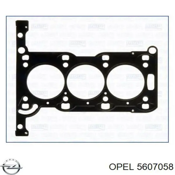 Прокладка ГБЦ Opel 5607058 цена, от 15.46 USD