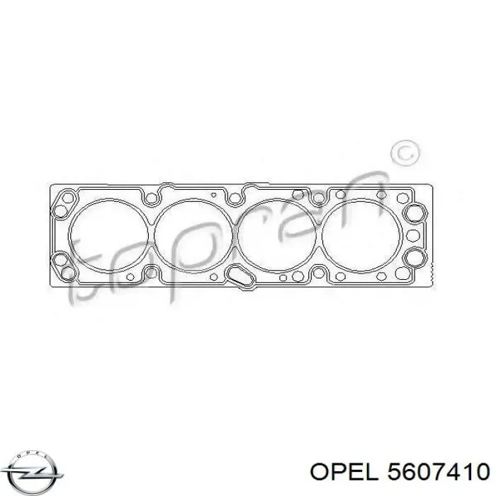 Прокладка ГБЦ Opel 5607410 цена, от 12.68 USD