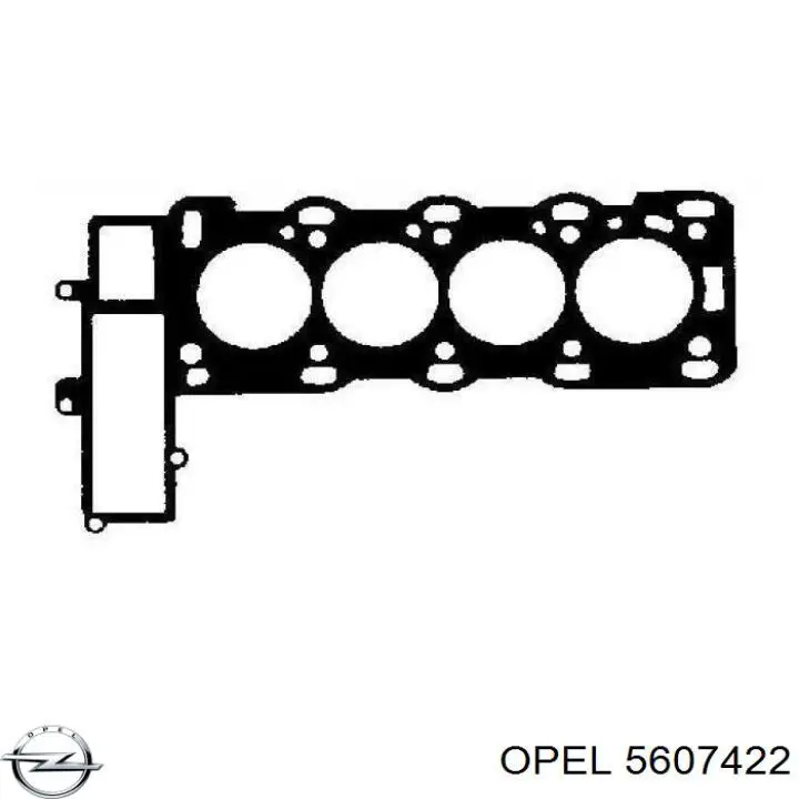 Прокладка ГБЦ 5607422 Opel