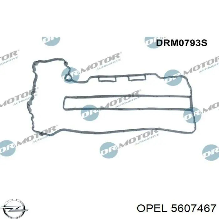 5607467 Opel Прокладка крышки клапана