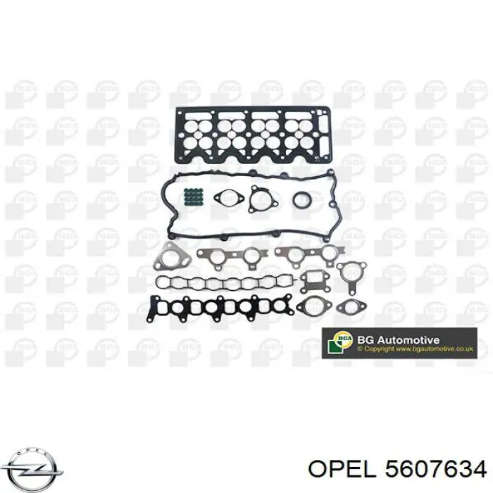 5607634 Opel прокладка гбц