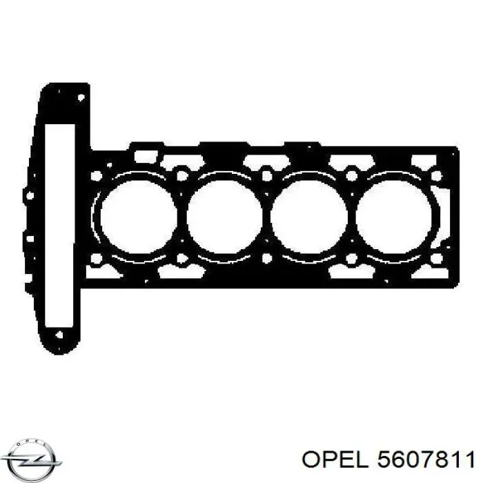 Верхний комплект прокладок двигателя Opel 5607811 цена, от 141.39 USD
