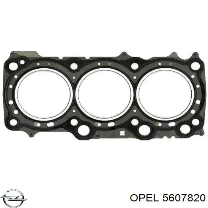 5607820 Opel прокладка головки блока цилиндров (гбц правая)