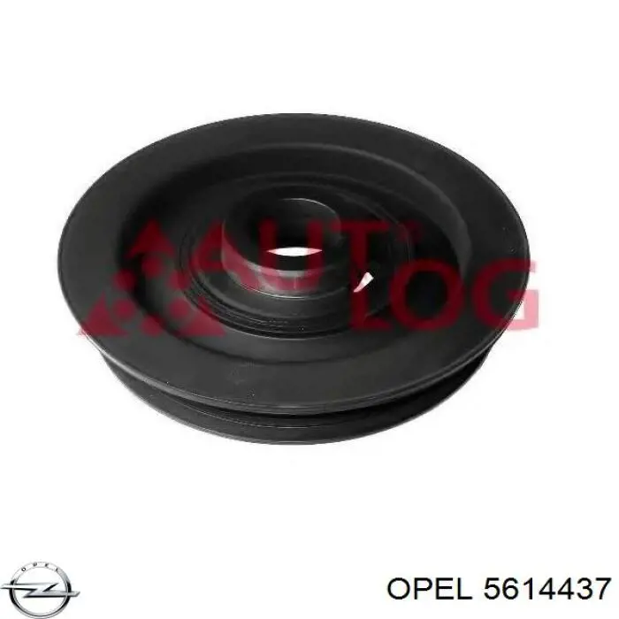 Шкив коленвала 5614437 Opel