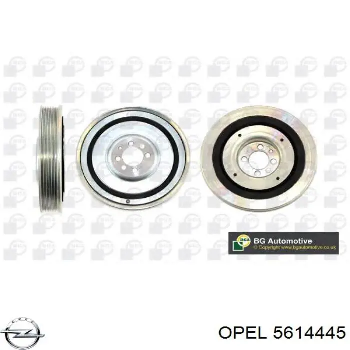 Шкив коленвала (демпфер) Opel 5614445 цена, от 81.42 USD
