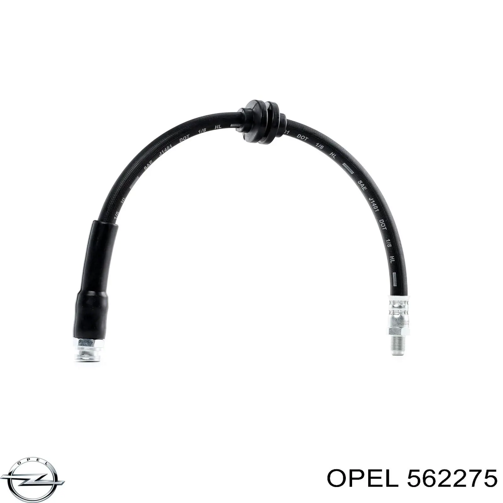 562275 Opel шланг тормозной передний