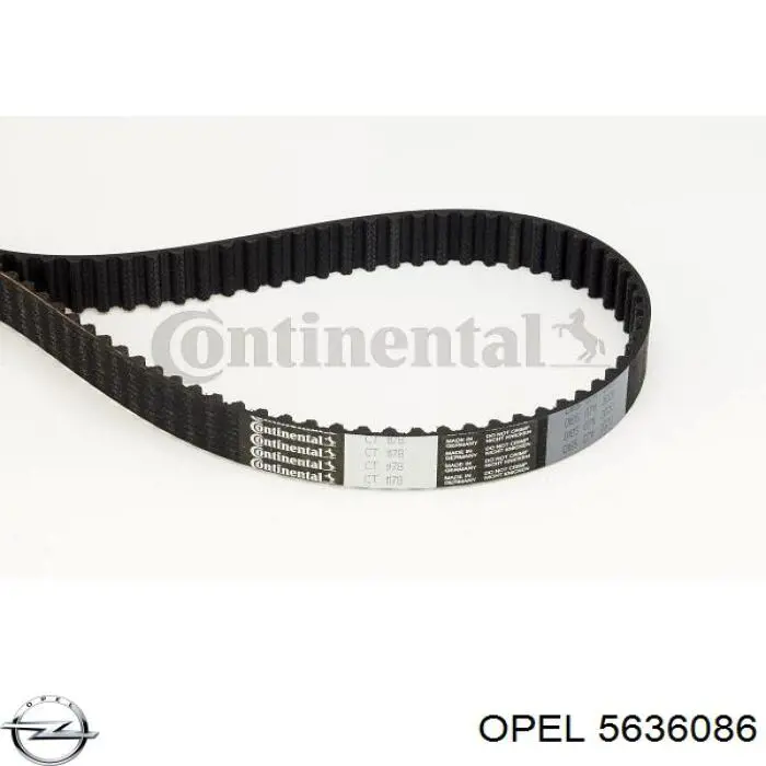 Купить 5636086 Opel Ремень газораспределительного механизма