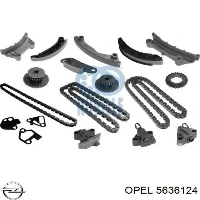 Цепь ГРМ нижняя Opel 5636124 цена, от 121.43 USD