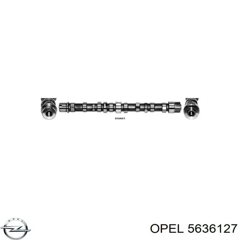 5636127 Opel распредвал двигателя выпускной