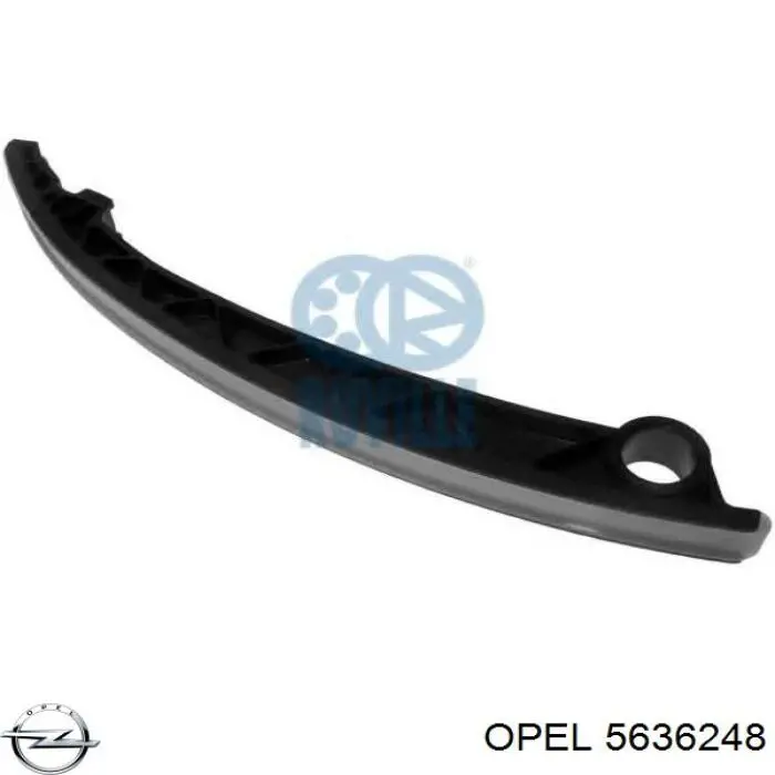 Успокоитель цепи ГРМ, левый Opel 5636248 цена, от 5.10 USD