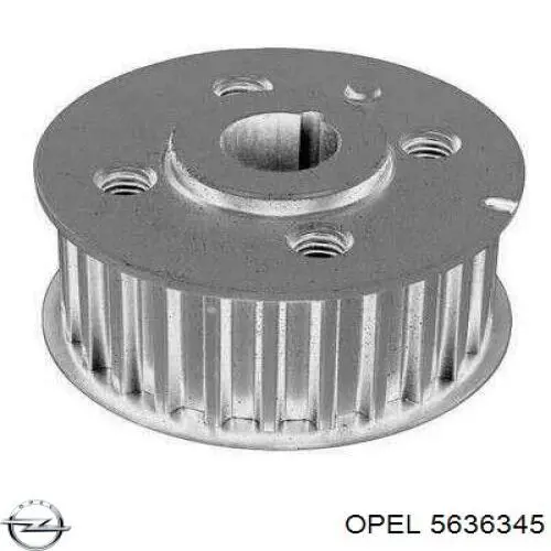 5636345 Opel звездочка-шестерня привода коленвала двигателя