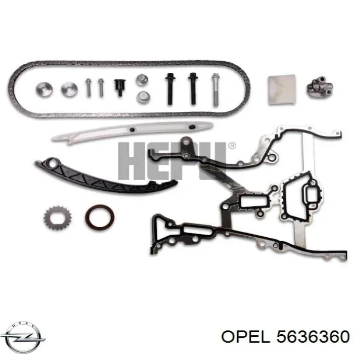 Купить 5636360 Opel Цепь ГРМ, распредвала