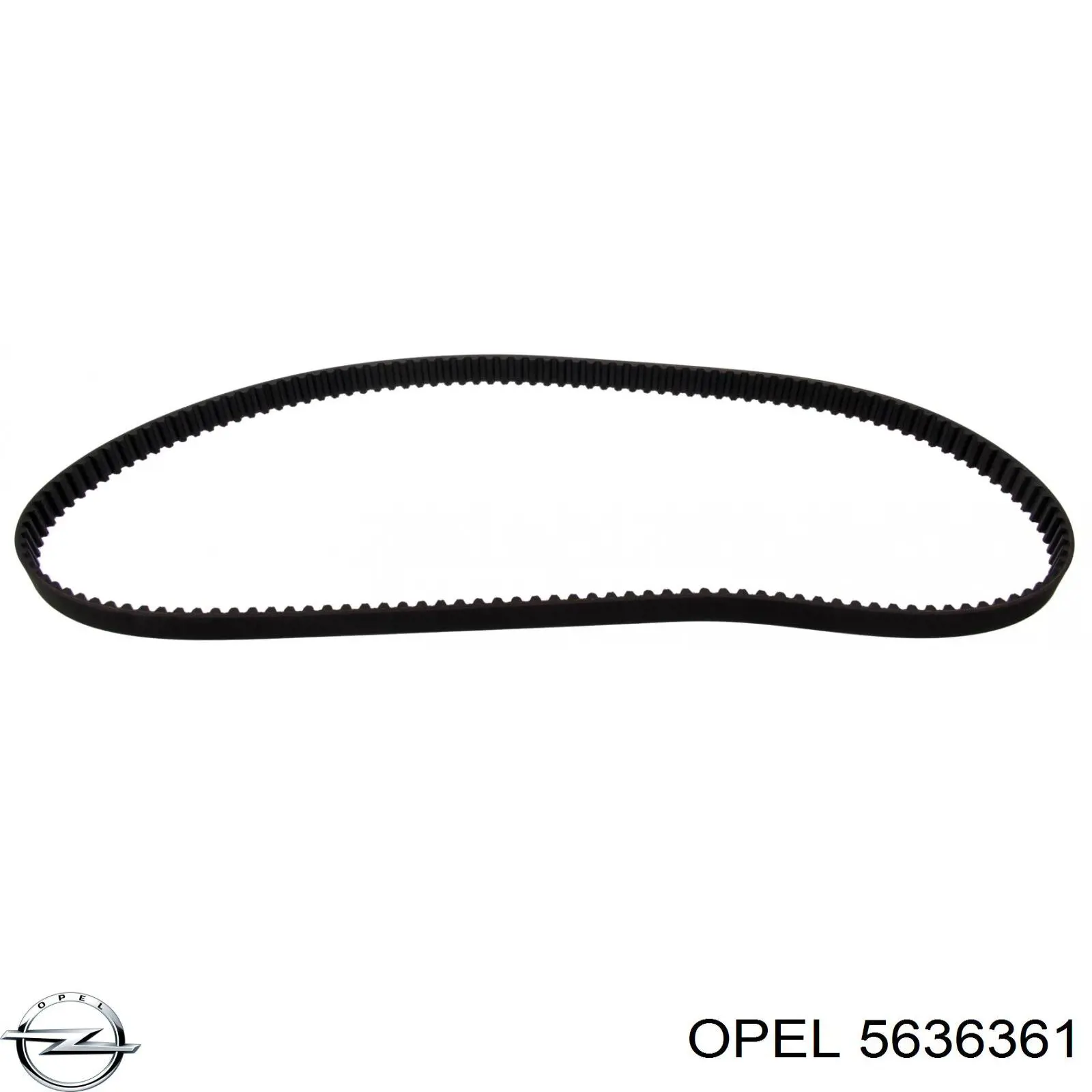 Зубчатый ремень Opel 5636361 цена, от 11.25 USD