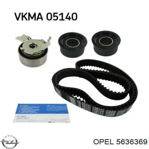 Зубчатый ремень Opel 5636369 цена, от 20.76 USD