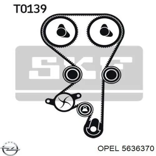Зубчатый ремень Opel 5636370 цена, от 22.12 USD
