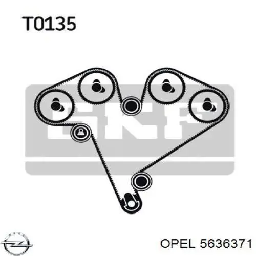 Ремень ГРМ 90572530 Opel