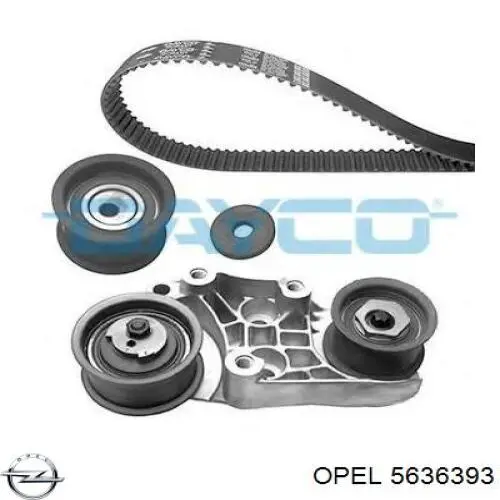 Комплект ГРМ 5636393 Opel