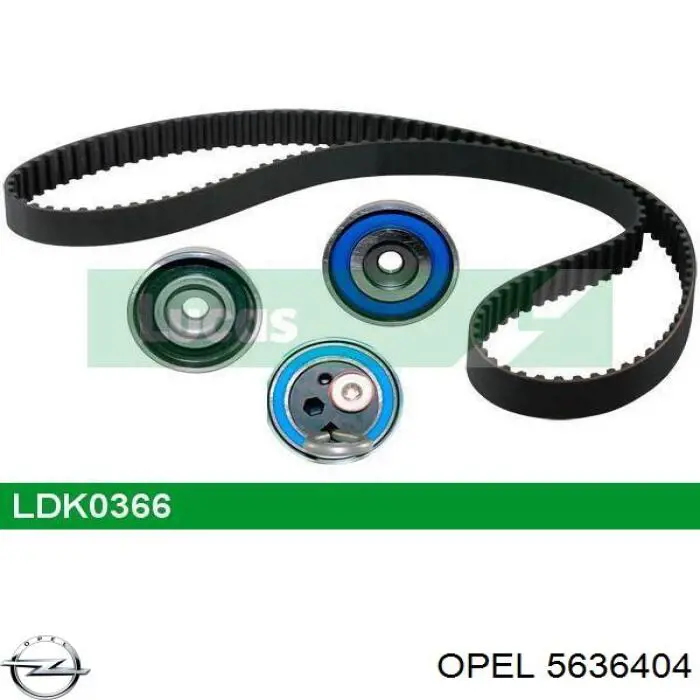 5636404 Opel ролик грм