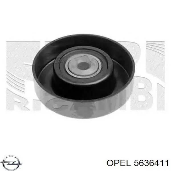 5636411 Opel Ролик приводного ремня, паразитный