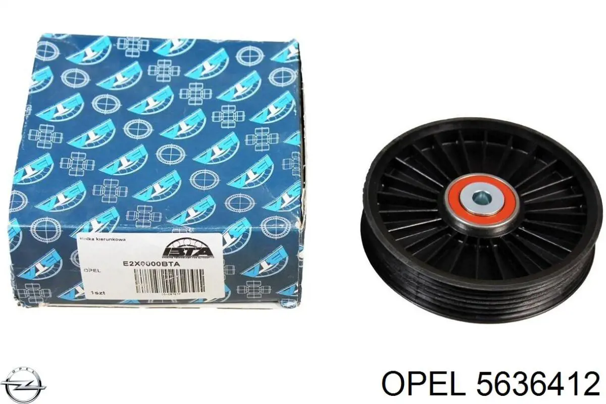 Паразитный ролик 5636412 Opel