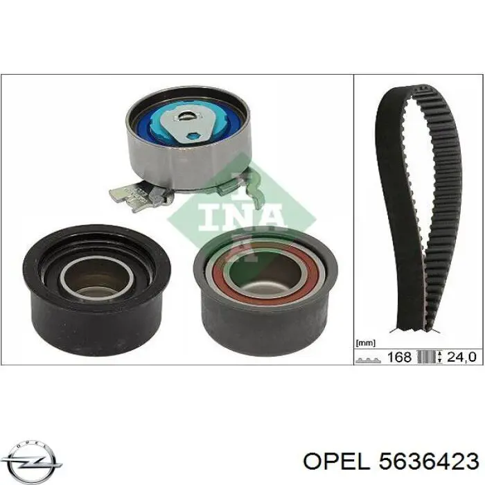 Купить 5636423 Opel Ведуший ролик ГРМ