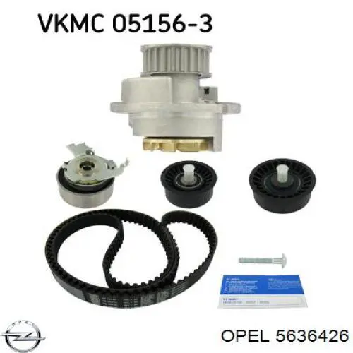 Обводной ролик ремня ГРМ Opel 5636426 цена, от 8.45 USD
