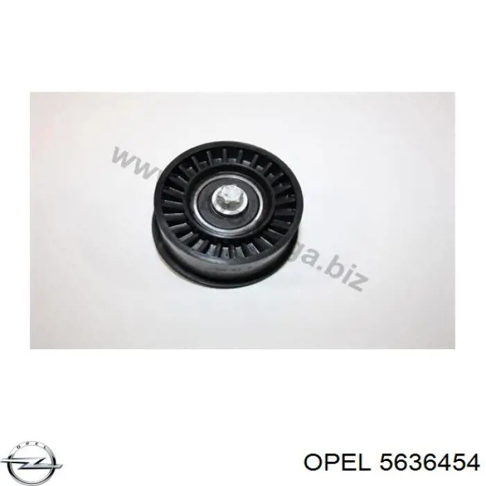 5636454 Opel ролик ремня грм паразитный