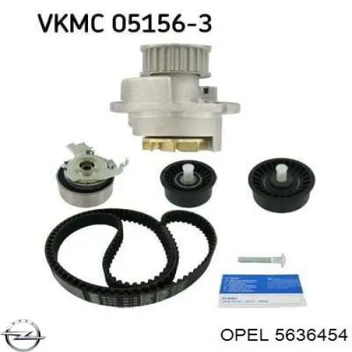 Обводной ролик ремня ГРМ Opel 5636454 цена, от 8.76 USD