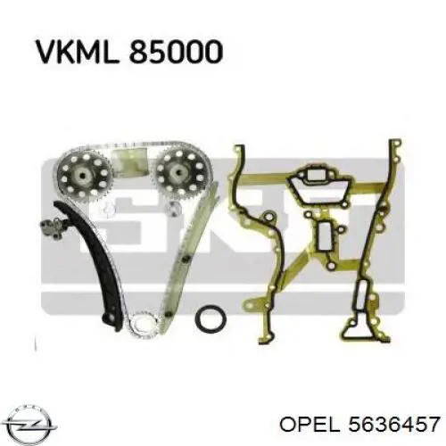 Купить 5636457 Opel Натяжитель цепи ГРМ