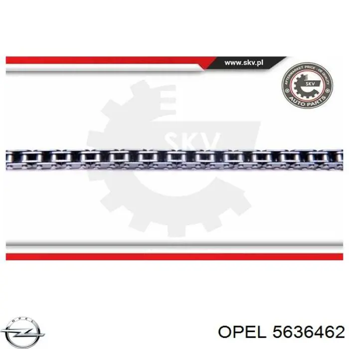 5636462 Opel шестерня балансировочного вала левая