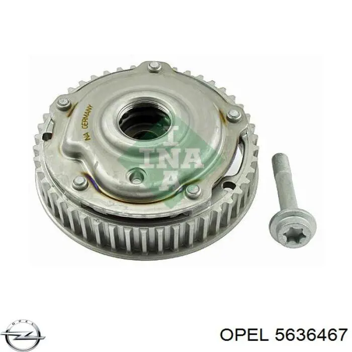 5636467 Opel Звездочка-шестерня распредвала двигателя, выпускного