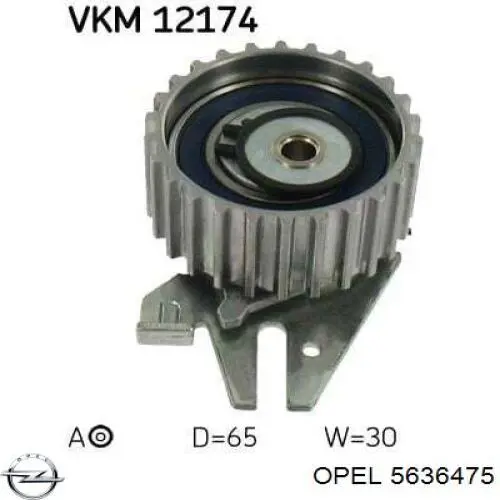 Ролик натяжителя Opel 5636475