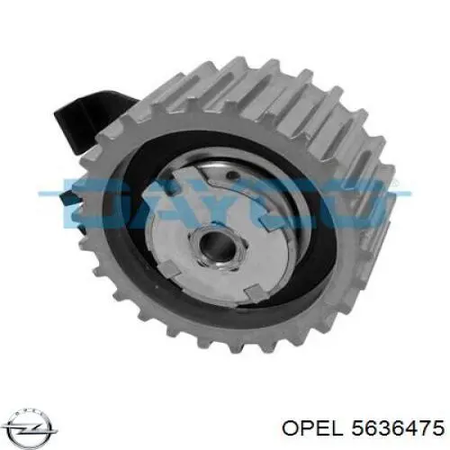 5636475 Opel Ролик натяжителя ремня ГРМ