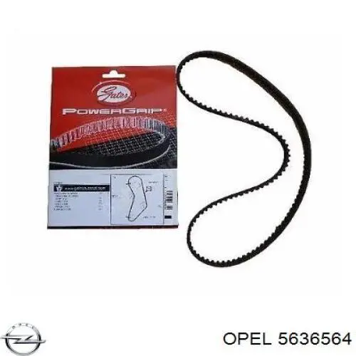 5636564 Opel ремень грм
