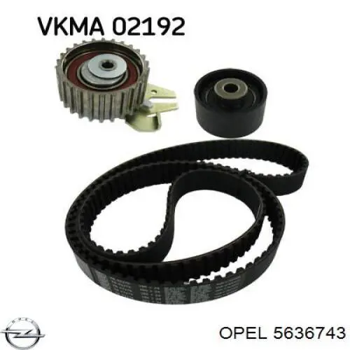 Купить 5636743 Opel Ведуший ролик ГРМ