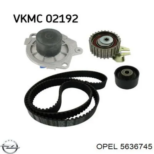 Ролик натяжителя Opel 5636745