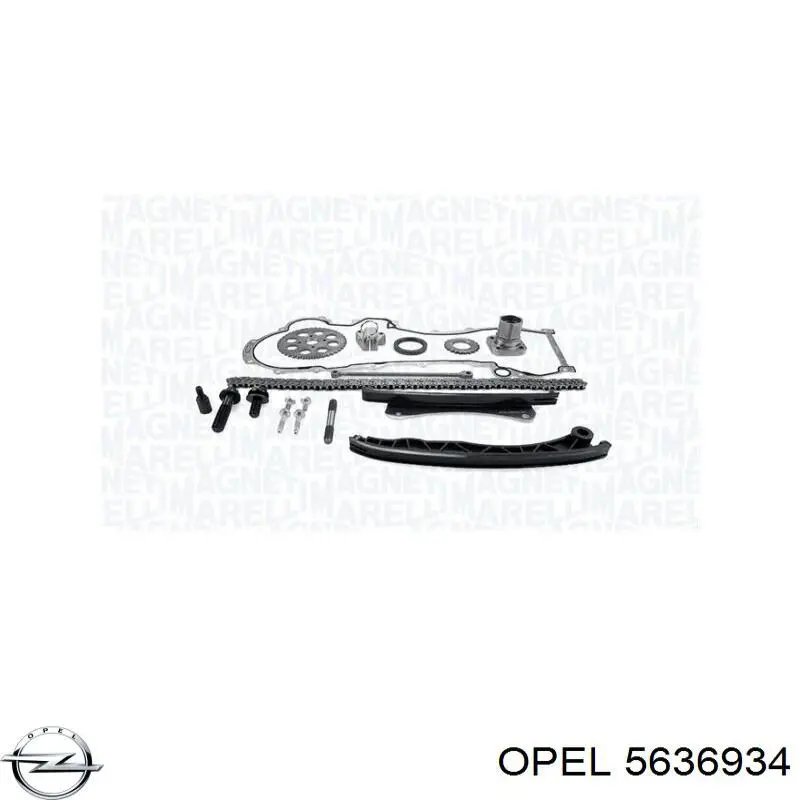5636934 Opel болт крепления маховика