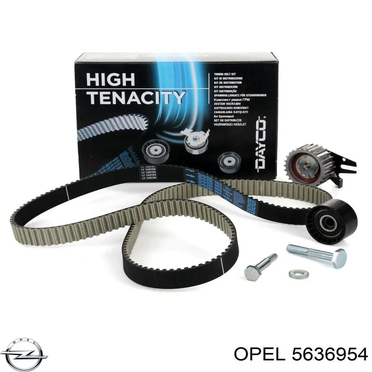 Ролик ремня ГРМ, паразитный Opel 5636954