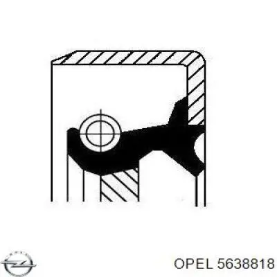 Купить 5638818 Opel Прокладка картера ГБЦ
