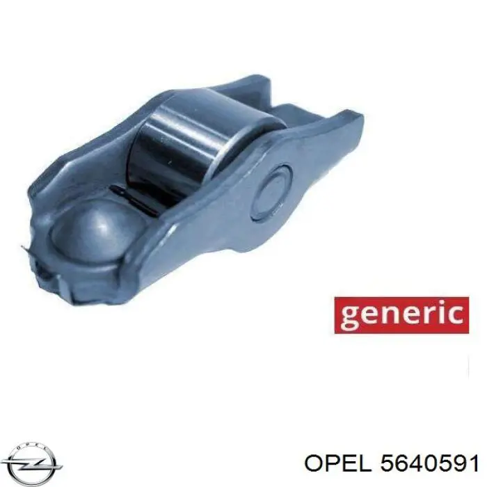 5640591 Opel коромысло клапана (рокер)