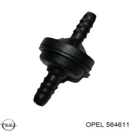 564611 Opel válvula de impulsionador de vácuo dos freios