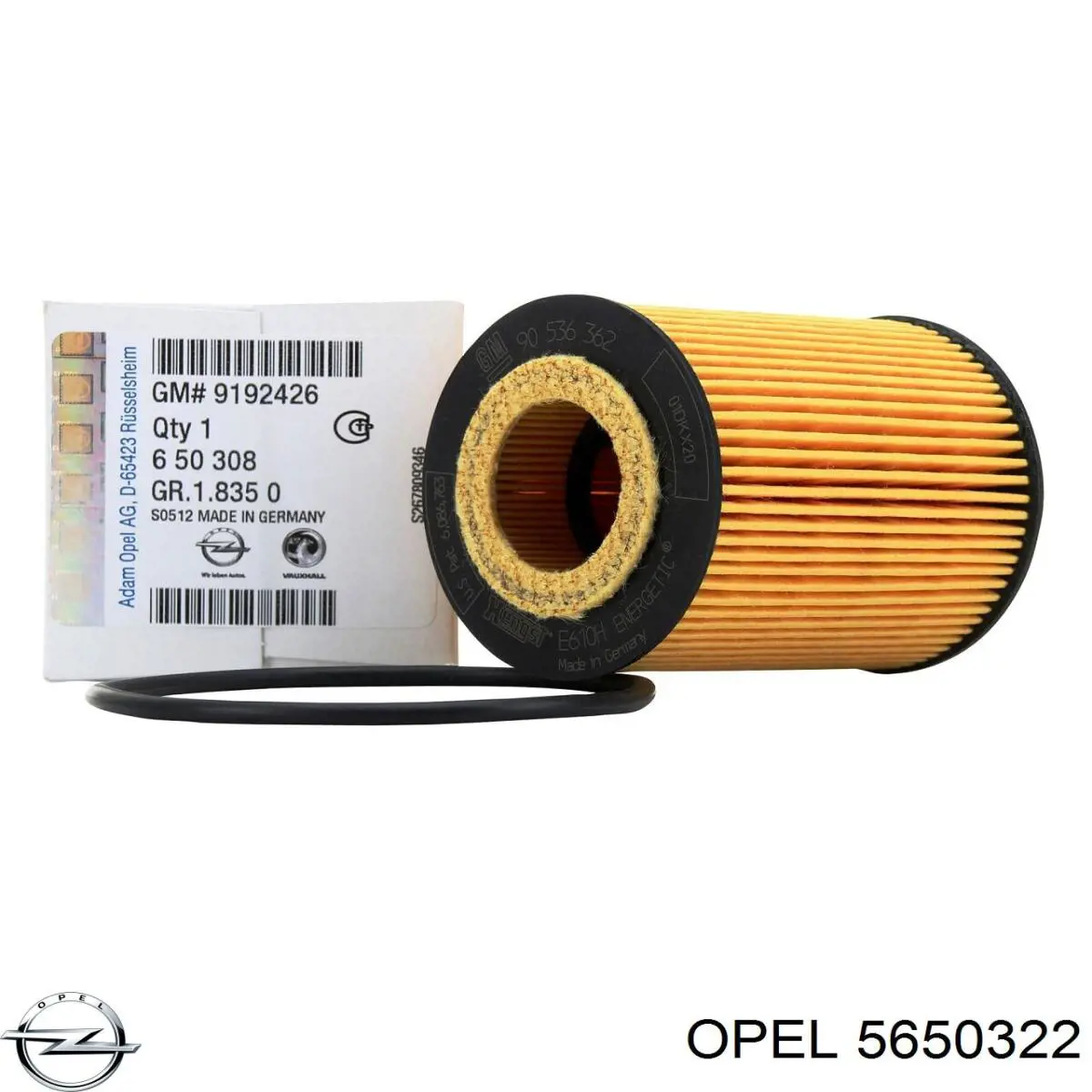 5650322 Opel корпус масляного фильтра
