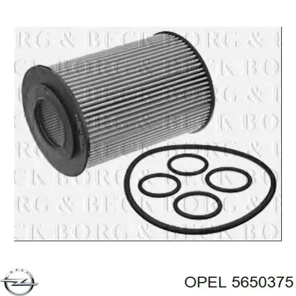 5650375 Opel Масляный фильтр двигателя