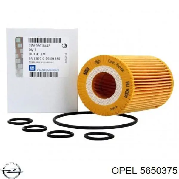 5650375 Opel масляный фильтр