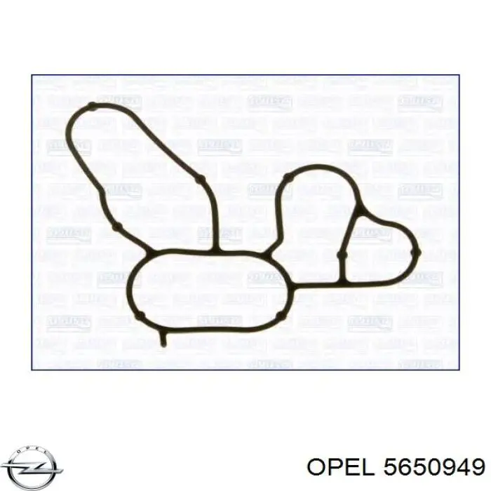 5650949 Opel прокладка адаптера масляного фильтра