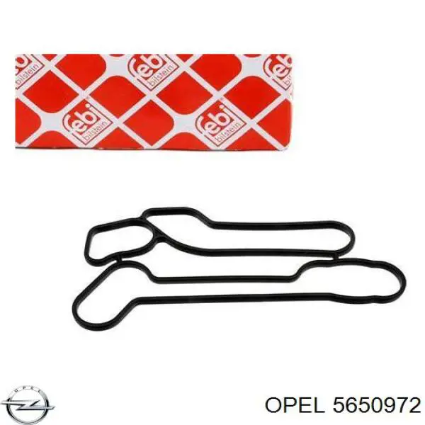 5650972 Opel прокладка адаптера масляного фильтра